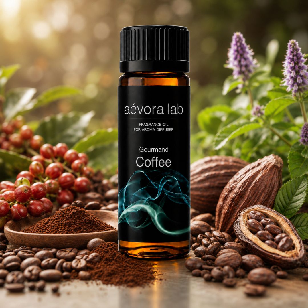 Aevora Lab Coffee Fragrance Oil – Amber bottle coffee fragrance oil for diffusers | Aevoralab Australia