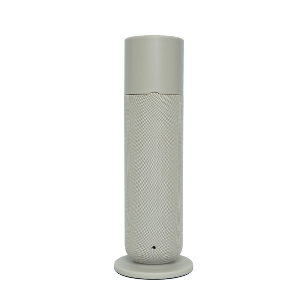 Modern Cylindrical Aroma Diffuser – Soft Grey Finish