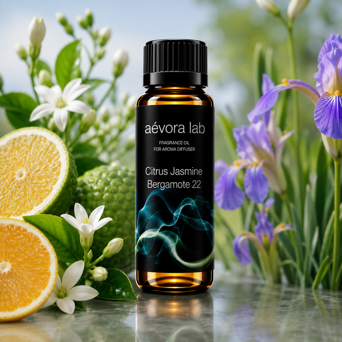 Citrus Jasmine Bergamot Fragrance Oil – Amber bottle citrus jasmine bergamot fragrance oil for diffusers | Aevoralab Australia