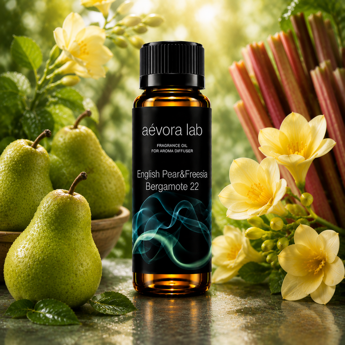 Aevora Lab English Pear&Freesia Fragrance Oil – Amber bottle english pear&freesia fragrance oil for diffusers | Aevoralab Australia
