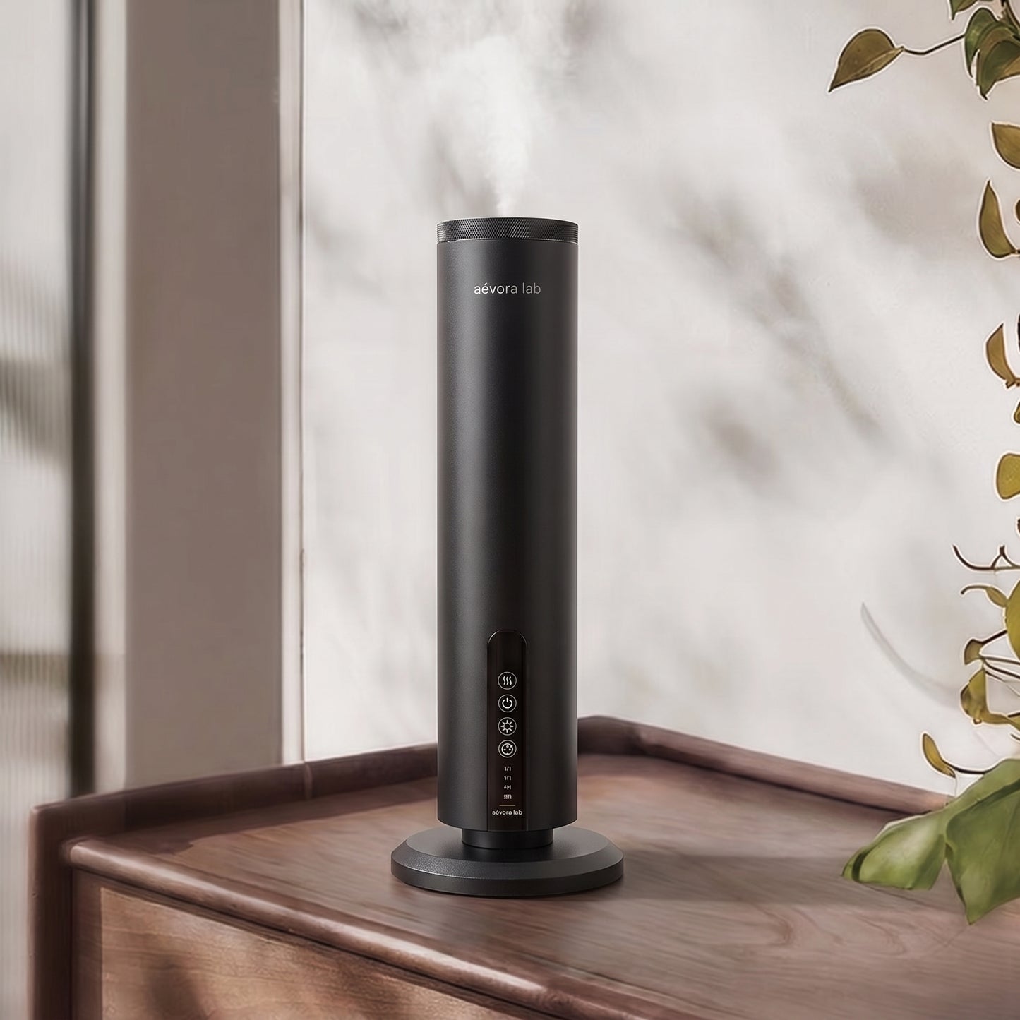 Floor Standing Aroma Diffuser – Black cold-air diffuser for home use | Aevoralab Australia