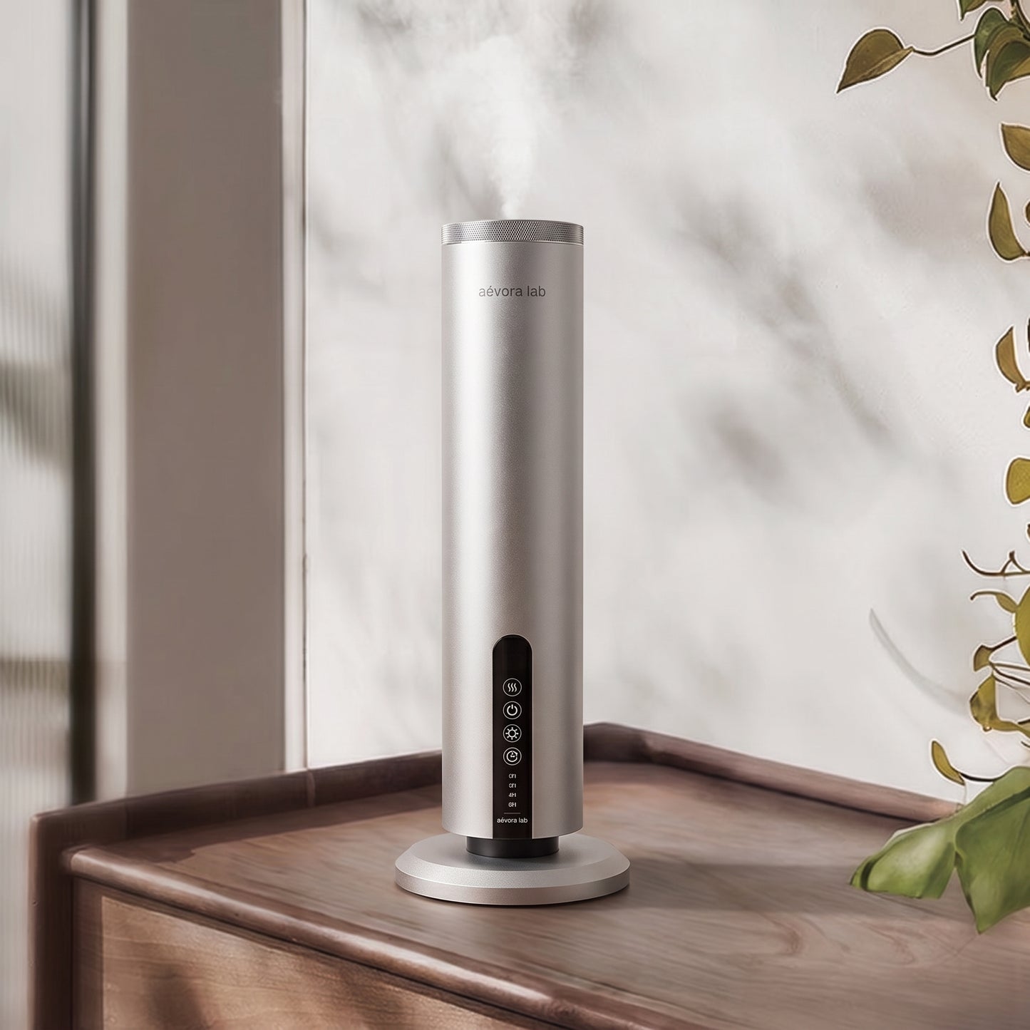 Floor Standing Aroma Diffuser – Silver cold-air diffuser for home use | Aevoralab Australia