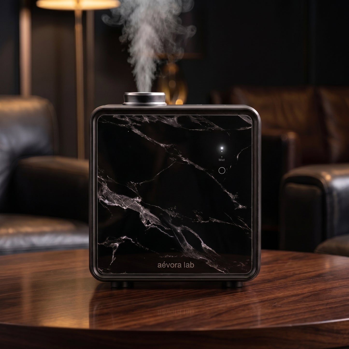 Modern Smart Aroma Diffuser Compact Essential Oil – side view | Aevoralab Australia