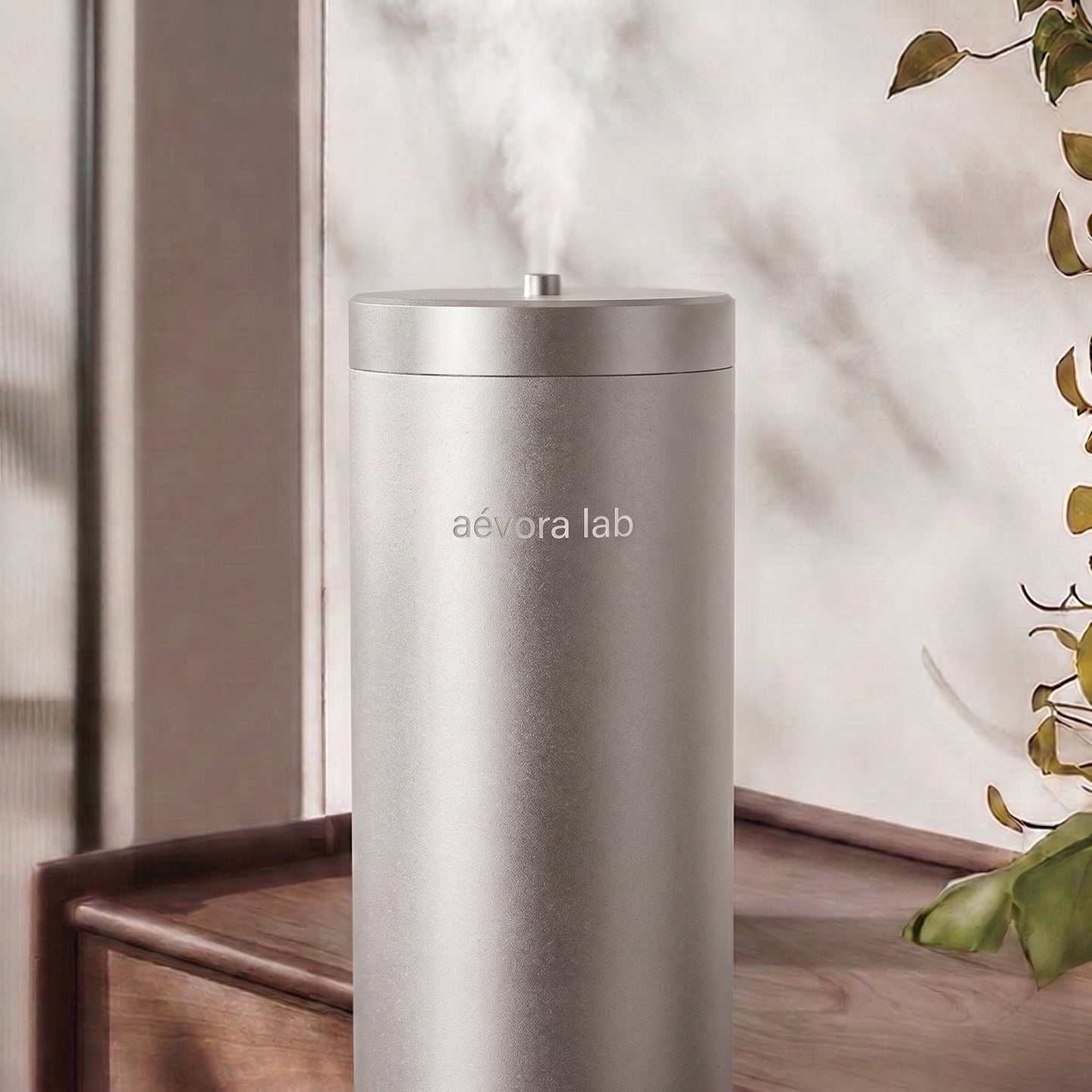 aévora Column Portable Aroma Diffuser Machine – side view | Aevoralab Australia