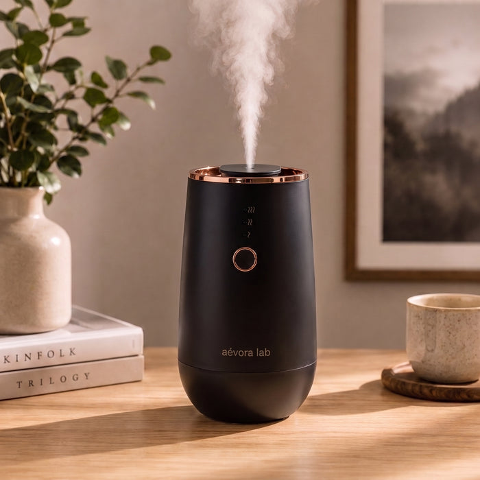 Premium Aroma Diffuser – Black cold-air diffuser for home use | Aevoralab Australia