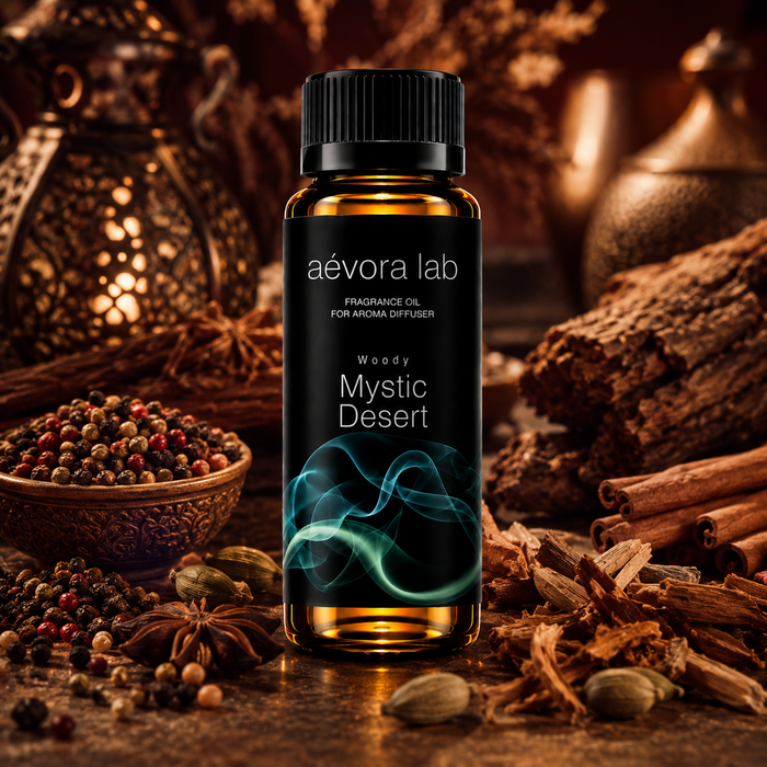 Aevora Lab Mystic Desert Fragrance Oil – Amber bottle mystic desert fragrance oil for diffusers | Aevoralab Australia