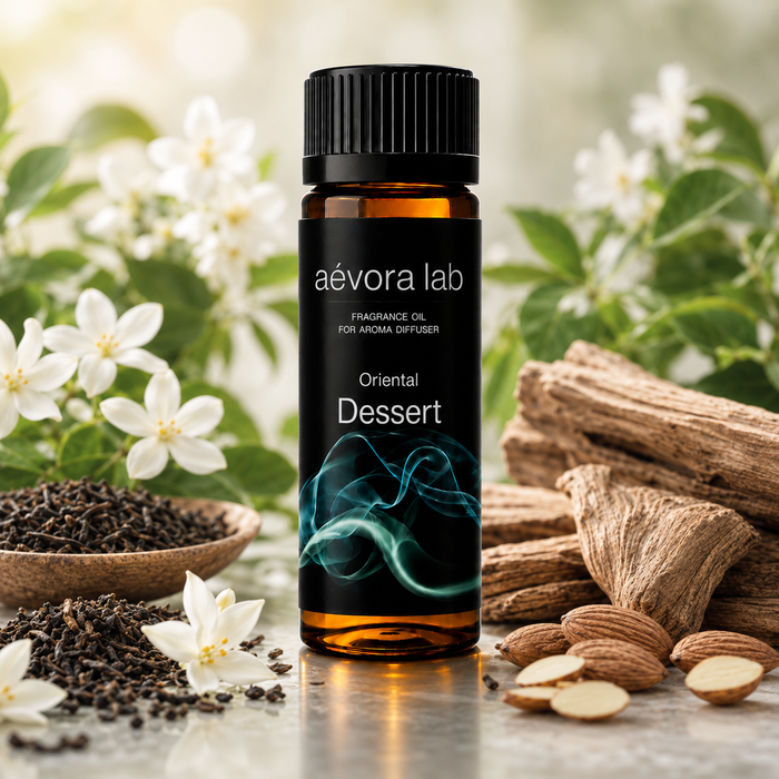 Aevora Lab Dessert Fragrance Oil – Amber bottle dessert fragrance oil for diffusers | Aevoralab Australia
