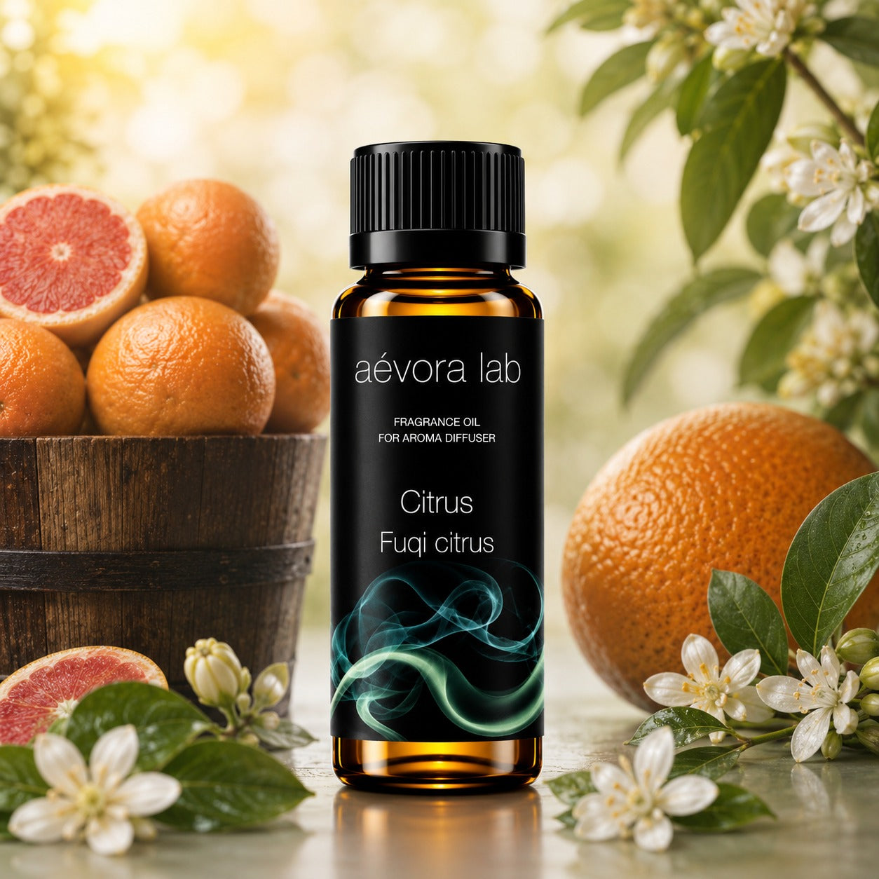 Aevora Lab Fuqi Citrus Citrus Fragrance Oil – Amber bottle fuqi citrus fragrance oil for diffusers | Aevoralab Australia
