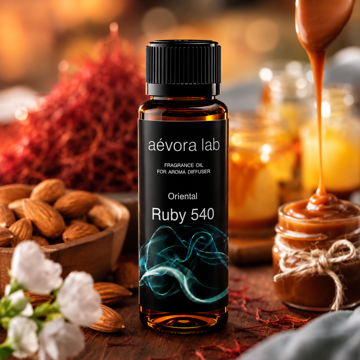 Aevora Lab Ruby 540 Oriental Fragrance Oil – Amber bottle ruby 540 fragrance oil for diffusers | Aevoralab Australia