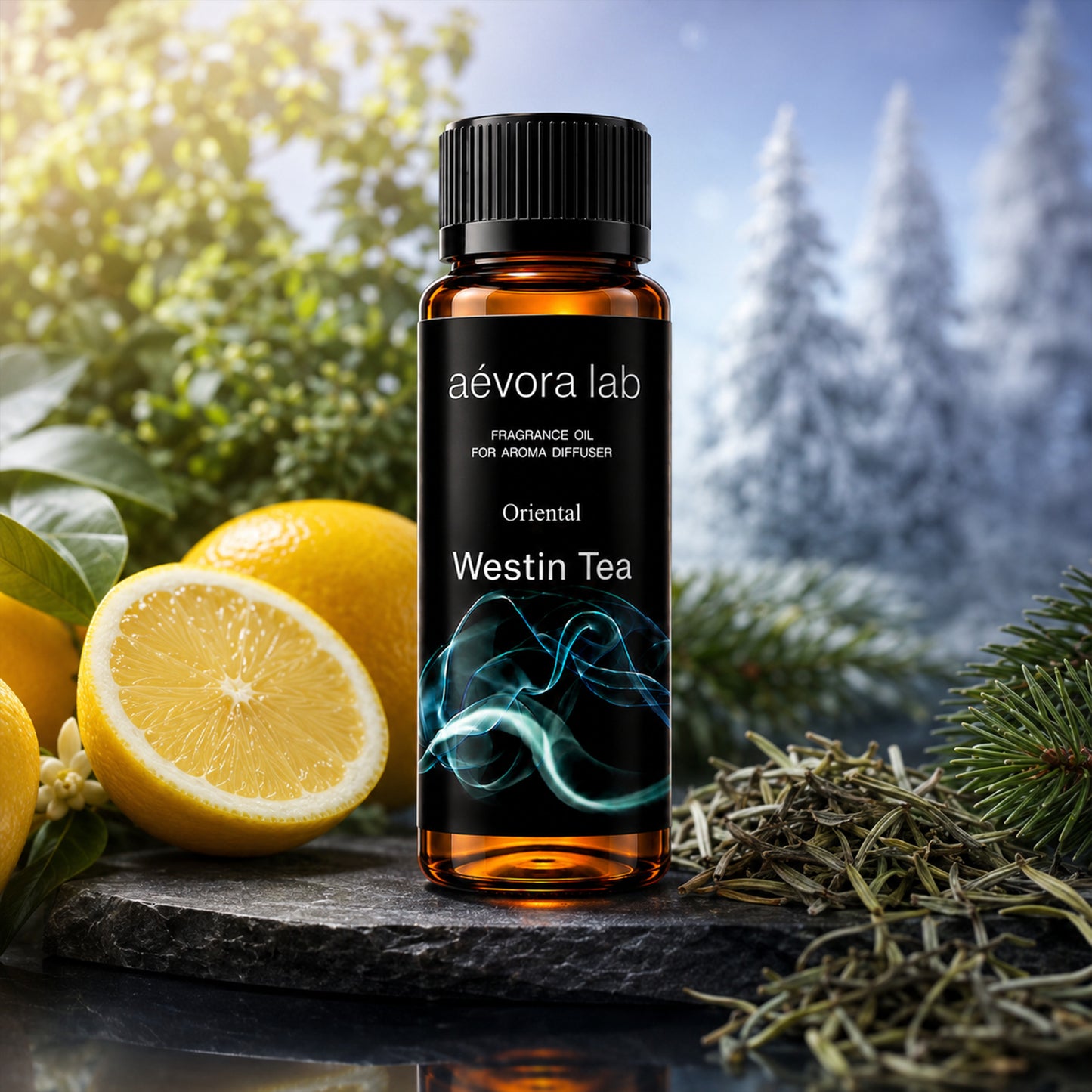 Westin Tea-Inspired Oriental Fragrance Oil – Amber bottle hotel-inspired oriental fragrance oil for diffusers | Aevoralab Australia