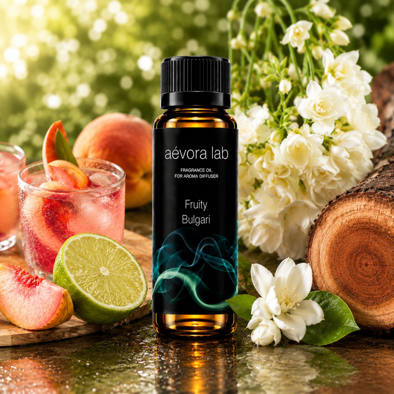 Fruity Bulgari Fragrance Oil – Amber bottle fruity bulgari fragrance oil for diffusers | Aevoralab Australia