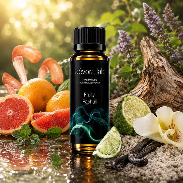 Aevora Lab Pachuli Fragrance Oil – Amber bottle pachuli fragrance oil for diffusers | Aevoralab Australia