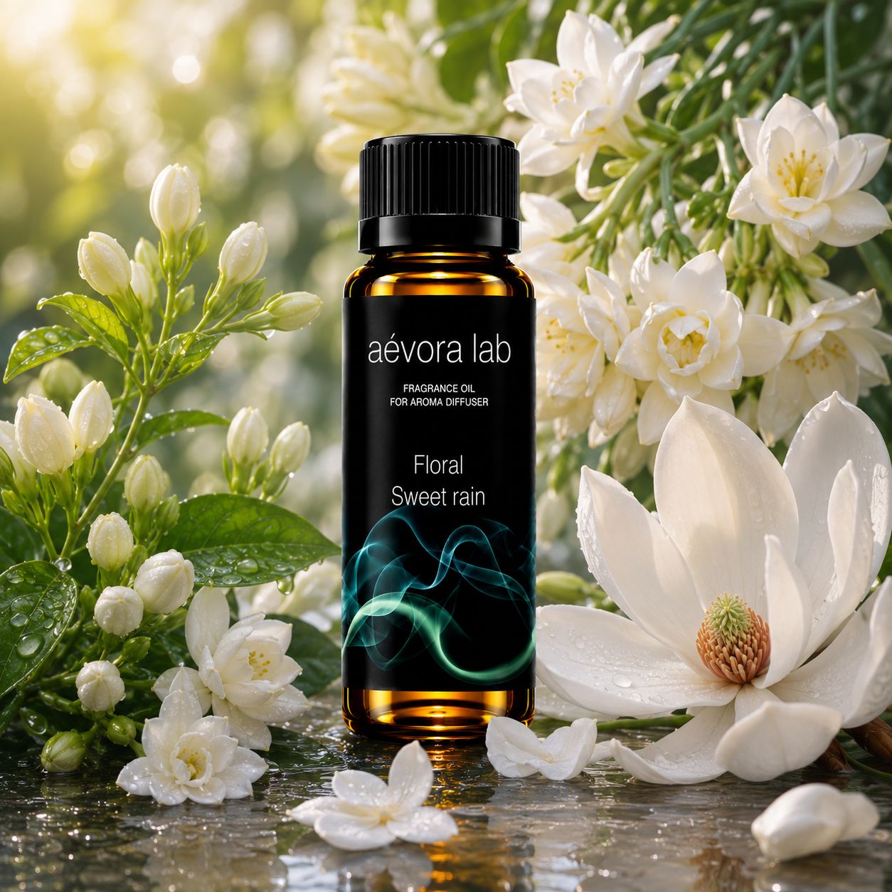 Aevora Lab Sweet Rain Fragrance Oil – Amber bottle sweet rain fragrance oil for diffusers | Aevoralab Australia