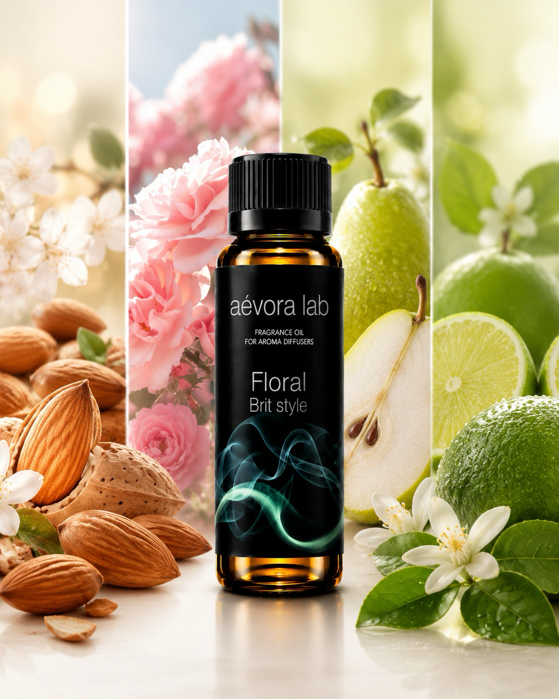 Aevora Lab Brit Style Fragrance Oil – Amber bottle brit style fragrance oil for diffusers | Aevoralab Australia