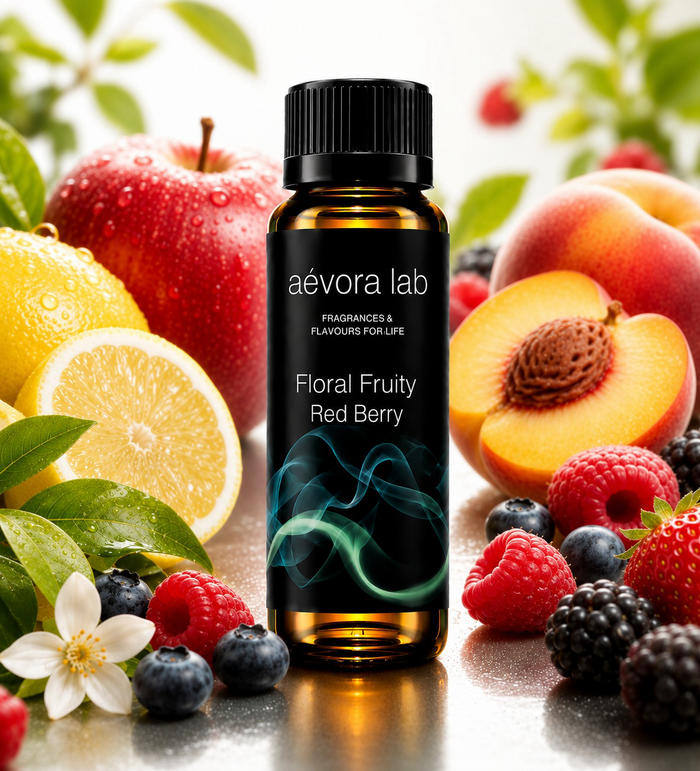 Aevora Lab Red Berry Fragrance Oil – Amber bottle red berry fragrance oil for diffusers | Aevoralab Australia