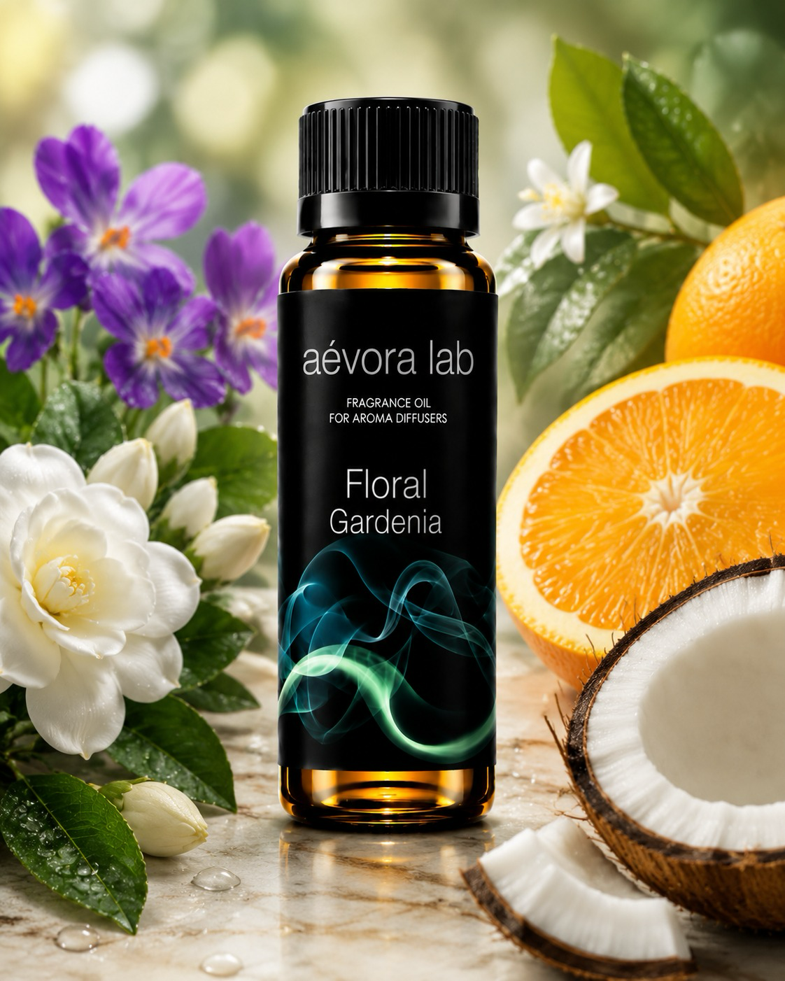 Aevora Lab Gardenia Fragrance Oil – Amber bottle gardenia fragrance oil for diffusers | Aevoralab Australia