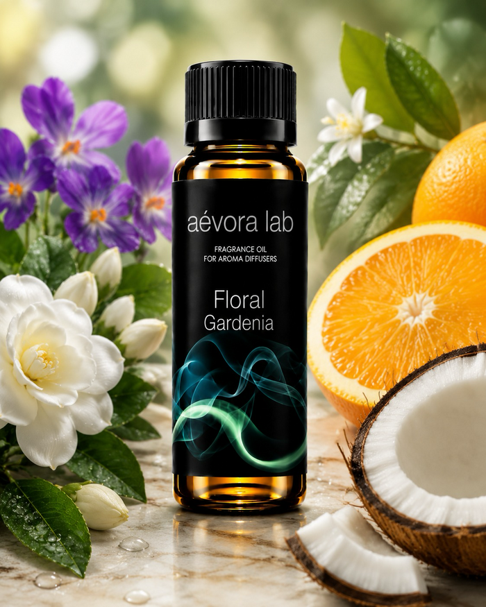 Aevora Lab Gardenia Fragrance Oil – Amber bottle gardenia fragrance oil for diffusers | Aevoralab Australia