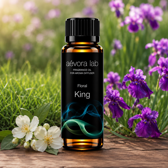 Aevora Lab King Fragrance Oil – Amber bottle king fragrance oil for diffusers | Aevoralab Australia
