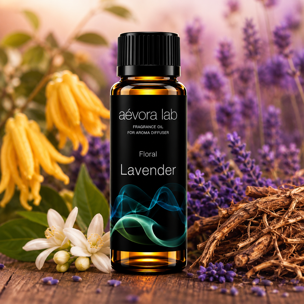 Aevora Lab Lavender Fragrance Oil – Amber bottle lavender fragrance oil for diffusers | Aevoralab Australia